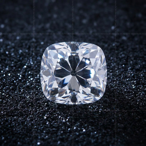 Diamant en coussin de 3 carats certifié IGI GIA, cultivé en laboratoire, naturel HPHT CVD, synthétique, en vrac, D VVS, provenant de mine ancienne - Product Image 3