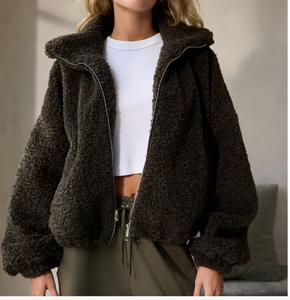 Winter Sale Standing Collar Half <b>Zip</b> Custom Made Women Oversized Sweatshirts Fleece Hoodies Custom Logo Unisex Hoodie - Product Image 6