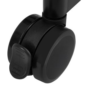 Cuccia Rialzata Pieghevole per Animali Domestici in Tessuto Oxford 600D e Velluto Olandese, Lettino Portatile con Ruote e Sponde Laterali, Letto a Castello Pieghevole per Cani - Product Image 6