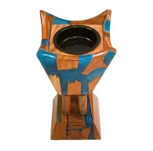 <b>Eid</b> Ramadan <b>Gift</b> Bakhoor Set Eco-Friendly Square Decorative Wood Inlay Tray <b>Box</b> Censer 12x12 Inch Luxury Indian Aromatic Home - Product Image 2