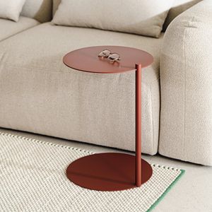 โต๊ะข้างโซฟาโลหะทรงกลมหลากสีสันทันสมัยสำหรับห้องนั่งเล่น ห้องนอน บ้าน และเฟอร์นิเจอร์โรงแรม - Product Image 4