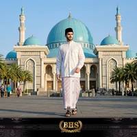 Lungi BHS Sarong Mükemmel Altın JGQ tipi Endonezya sarongu