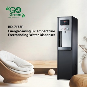 Dispensador de Agua Independiente de Acero Inoxidable Buder con 3 Temperaturas para Uso Doméstico y en Hoteles al Aire Libre |   BD-7173P - Product Image 3