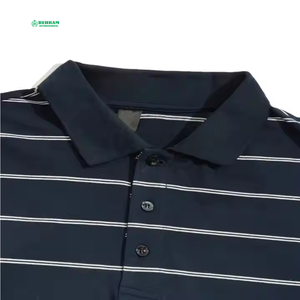 Polo décontracté pour homme, nouvelle conception, logo personnalisé sur le devant, 210 GSN, couleur unie, manches courtes, respirant, tricoté, qualité supérieure - Product Image 4