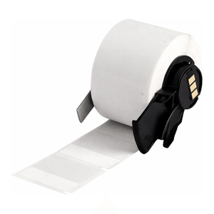 Étiquettes de câbles en vinyle auto-laminantes Brady, résistantes à la chaleur et aux produits chimiques, sensibles à la pression, pour imprimantes M6/M7 - Product Image 1