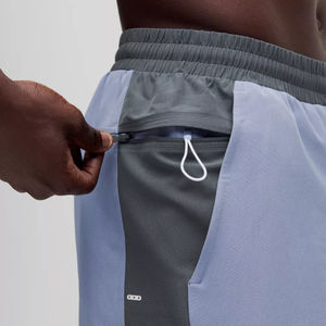 Pantalones Cortos Blancos de Primera Calidad, Artículo de Venta Caliente, para Hombre, Poliéster/Algodón, Cintura Elástica, Secado Rápido, Transpirables, Impresión DTG Personalizada - Product Image 2