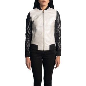 Fashionable Genuine <b>Leather</b> <b>Jacket</b> For Women OEM Wholesale Custom Design Comfortable Stylish Casual Street Wear <b>Leather</b> <b>Jacket</b> - Product Image 1