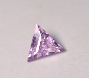 Zafiro Corindón Rosa Claro de Laboratorio, 10 mm, Corte Trillón, Facetado, Calidad AAA, Piedras Preciosas Sueltas para Joyería de Lujo, Piedras de Nacimiento de Septiembre - Product Image 2