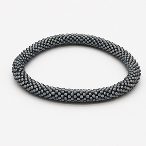 Bracelet enroulable unisexe en perles de verre crochetées à la main du Népal, multicolore, tendance, bijoux de mode en gros - Product Image 5