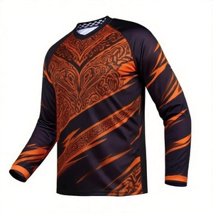 Jersey Personalizado para Equipo de Motociclismo, Impresión Digital, Transpirable, para Carreras MX, Producción OEM - Product Image 3