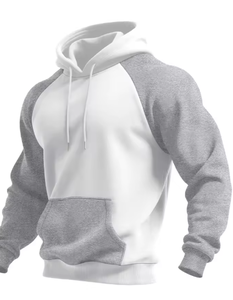 Sudadera con Capucha Personalizada para Hombre, Modelo 2026, Lisa, 100% Algodón, Corte Regular, 450g, Transpirable, Antiarrugas, con Bolsillo Frontal, Invierno, Ecológica - Product Image 1