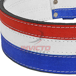 Ceinture de musculation en cuir de vachette fabriquée sur mesure avec boucle à levier - Product Image 6