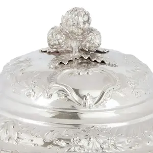 Cacerola Elegante y Clásica de Acero Inoxidable Resistente con Tapa |   Para uso doméstico y en restaurantes - Product Image 4