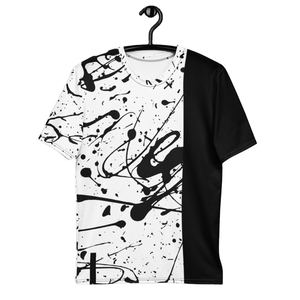 เสื้อยืดคอกลมผู้ชายแบบซับลิเมชั่น สินค้าขายดี เสื้อยืดซับลิเมชั่นผู้ชายสำหรับสตรีทแวร์ - Product Image 1