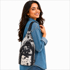 Bolso de Hombro de Cuero Vacuno de Moda, Nuevo Bolso de Viaje, Elegante y Fácil de Llevar, Cinturón Portamonedas, Bolsos Multiusos - Product Image 3