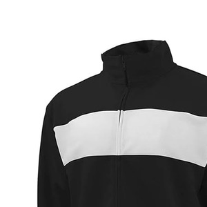 Veste d'entraînement de football professionnelle pour équipe, vêtement léger de fitness zippé, coupe-vent de sport uni - Product Image 4