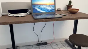 Tùy chỉnh EU mở rộng ổ cắm điện 15A 4 cửa hàng cắm điện có thể tháo rời bàn ổ cắm PC mở rộng ổ cắm 16A 2 cổng 1 cổng - Product Image 5