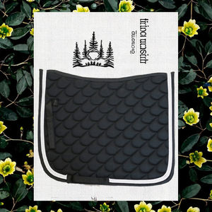 Stylish Equine Dressage Saddle Pads Custom Printing <b>Foam</b> <b>Padding</b> Cotton Fabric Horse Saddle Pads by HOPE OF HORSE - Product Image 3