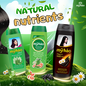 Shampoo My Hao 360ML aux extraits naturels de plantes pour des cheveux doux, hydratés et forts - Product Image 2