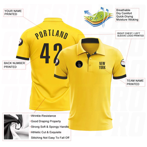 Polo de golf sur mesure de qualité supérieure, tissu performant et respirant, confort optimal pour le golf et un style de vie actif - Product Image 6