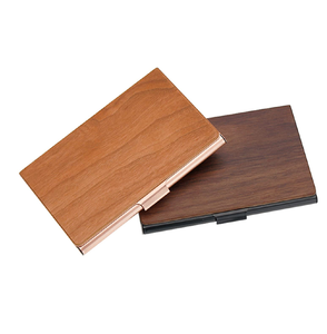 Wood <b>Card</b> Case Groomsmen Gifts Boss Gift Best Selling Wood Playing <b>Card</b> Holder Most Selling Sale - Product Image 3