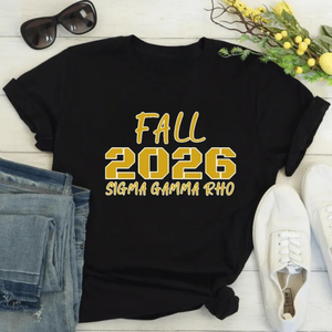 T-shirt Femme Imprimé Graphique Noir Décontracté Manches Courtes Col Rond Tendance Streetwear Mode Saisonnière Personnalisé Automne 2026 - Product Image 1