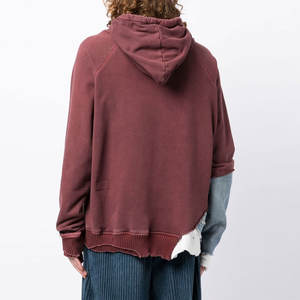 Sudadera con Capucha Deportiva a Rayas para Hombre, Personalizable OEM, Ligera, de Color Puro, Tejido Polar, Resistente al Viento, para Uso en Exteriores - Product Image 4