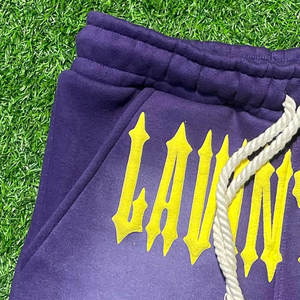 Vêtements de sport personnalisés avec logo imprimé, 100% coton, haut tendance pour hommes, shorts décontractés 100% coton pour hommes avec personnalisation - Product Image 6