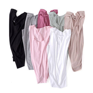Camiseta sin mangas acanalada para mujer, camisola transpirable para mujer - Product Image 6