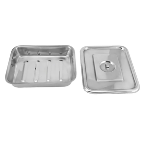 Plateau plat en acier inoxydable pour instruments médicaux, plateaux médicaux manuels de classe I, à vendre à bas prix - Product Image 4