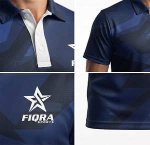 Camiseta Polo con Cuello y Estampado por Sublimación Completa, Uniforme de Trabajo Unisex, Polo de Golf, Ropa Deportiva, Polo con Logotipo Personalizado - Product Image 2