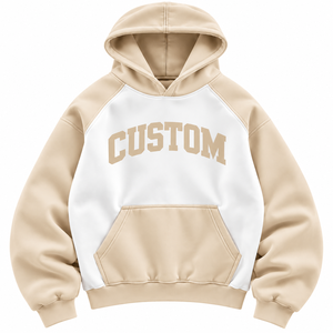 Sudadera con Capucha Unisex Estampada a Bloques de Color Personalizada, Manga Regular, Ajuste Holgado, Felpa Francesa, Ropa Casual de Invierno, Diseño con Letras en la Parte Delantera - Product Image 5