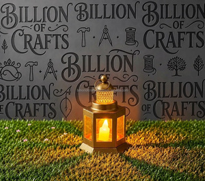 Premium Moroccan Lantern Islamic Decorative <b>Candle</b> <b>Holder</b> Ramadan Eid Home <b>Garden</b> Ornament - Product Image 4