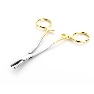 Porte-aiguille chirurgical en acier inoxydable avec verrouillage, kit d'instruments à commande manuelle, haute qualité, durable, certifié CE - Product Image 4