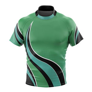 Maillot de rugby personnalisé, T-shirt de rugby, Tenue d'équipe de rugby, Fabricant de vêtements de sport par sublimation, Uniforme d'équipe de rugby, Fabricant de maillots de rugby - Product Image 1