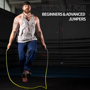 Cuerda de Velocidad Ajustable de Alta Calidad con Recubrimiento de PVC Personalizable para Entrenamiento de Boxeo, Fitness y Resistencia - Product Image 3