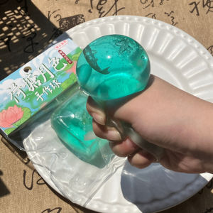 Pelota Artesanal de Alta Calidad, Juguete Antiestrés de Rápido Rebote, Juguete de Ventilación Delicado Estilo Antiguo para Apretar - Product Image 2