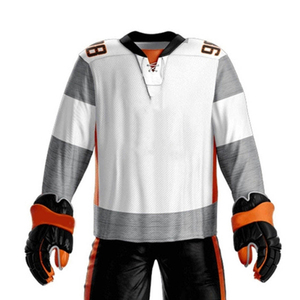 Custom Logo Ice Hockey Uniform Men Women Jersey Pants Set Training Kit OEM - Product Image 4