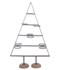 Modern Designer Christmas Home Decorative Iron Tea Light Metal Candle <b>Stand</b> Festival Home Decoration Candle <b>Stand</b> Candle - Product Image 1
