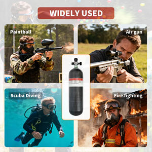 6.8L Carbon Fiber Composite Air Cylinder 4500psi PCP SCBA for Scuba <b>Diving</b> Equipment - Product Image 6