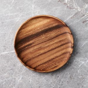 Wooden Dinner <b>Plate</b> With Premium Natural Finish For Modern Kitchen And Restaurant Tableware - Product Image 5