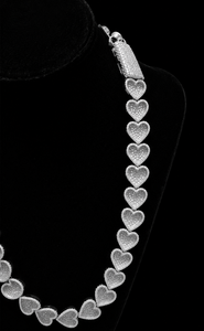 <b>Shiny</b> Custom Heart Shaped Moissanite Diamond Pave Setting <b>Top</b> Rated Luxury Fashion Design Attractive Custom Hip Hop Chain - Product Image 3