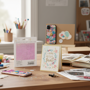 Adesivo con strass lucidi Ilan 4 mm colore 9 468 pezzi - Product Image 2