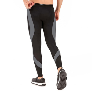 Leggings pour hommes personnalisés et ajustables avec broderie sublimée, coutures renforcées, vêtements de sport de qualité supérieure, SEAMRE WEAR - Product Image 2