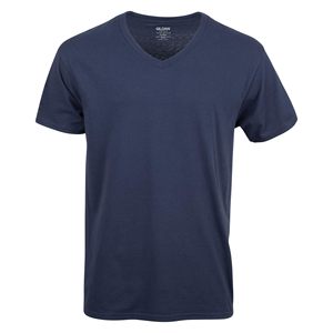 <b>Men</b> <b>V</b> <b>Neck</b> <b>T</b> <b>Shirt</b> Cotton Knitted Short Sleeve Tee Breathable Quick Dry Casual Wear - Product Image 6