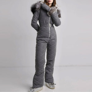 Conjunto de Traje de Esquí de 3 Piezas para Mujer, Unisex, Duradero, Impermeable, Transpirable, Térmico, Cortavientos, Pantalones de Esquí Resistentes al Frío - Product Image 1