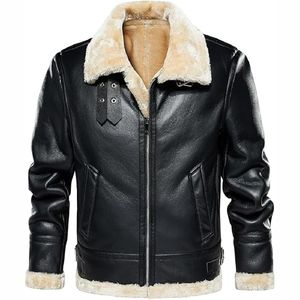 <b>Men</b> Soft Premium Leather <b>Jacket</b> Full Zip Casual Comfortable Durable Regular Fit Classic Winter Breathable Quick Dry Outerwear - Product Image 4