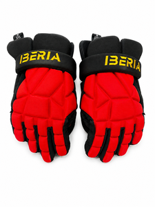 Gants de lacrosse professionnels IBERIA, en polyester/éponge EVA, rembourrés et protecteurs, pour hommes, jeunes joueurs, entraînement et compétition - Product Image 3