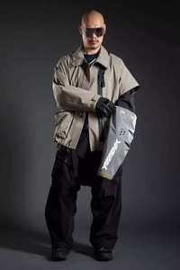 High Quality Men's Techwear <b>Jacket</b> Cyberpunk Tactical Windbreaker Multi-Pocket Functional Urban Streetwear Waterproof Cargo Coat - Product Image 6