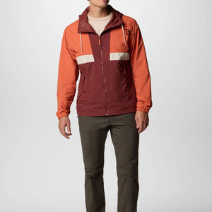 Veste coupe-vent colorée tendance pour homme, légère, résistante à l'eau, veste décontractée pour l'extérieur, logo personnalisé, vente en gros - Product Image 1